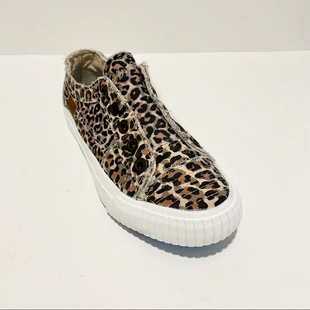 BLOWFISH Play Leopard Print Sneakers- Brand New - Picture 6 of 15